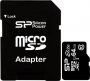 Карта памяти Silicon Power MicroSDXC 64GB Class 10 UHS-I Elite + SD adapter microSDXC 64 Гб