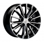 Легковой диск Khomen Wheels KHW1611 6,5x16 5x114,3 ET46 67,1 Black-FP